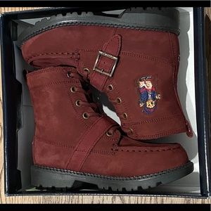 Polo Ralph Lauren Burgundy Boots